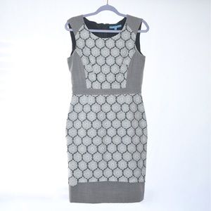 Antonio Melani Lace Color Block Dress